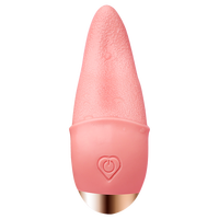 Lecken Zungen vibrator Klitoris Nippel Stimulator Lange Zungen förmige Heizung Lecken Vibrator Sexspielzeug Für Frauen Spielzeug für Erwachsene