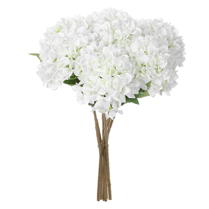 Flores Artificiales de Hortensia con Textura Realista, Arreglos Florales para el Hogar, Accesorios de Fotografía, Decoración al por Mayor, Ramo de Flores Artificiales - Product Image 1