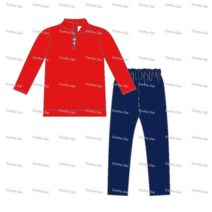 Vestiti per bambini vestiti per ragazze Legging set di cotone monogramma moda per bambini quarto di Zip tuta - Product Image 4
