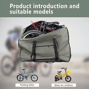 Sacoche de cadre de vélo pliable en tissu Oxford imperméable et durable avec couleurs et logo personnalisés - Étui de voyage pour le cyclisme certifié CE/ROHS - Product Image 3