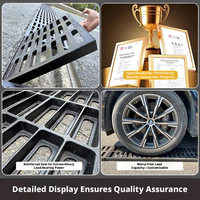 Grilles d'égout et couvercles de drainage en fonte ductile, personnalisables et directement de l'usine, adaptés aux routes extérieures et aux parkings.
