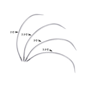 2 ''/2.5''/3 ''/ 3.5'' <span class=keywords><strong>Aiguilles</strong></span> <span class=keywords><strong>à</strong></span> <span class=keywords><strong>coudre</strong></span> <span class=keywords><strong>à</strong></span> <span class=keywords><strong>la</strong></span> <span class=keywords><strong>main</strong></span> en cuir incurvé <span class=keywords><strong>Aiguilles</strong></span> de type C pour tapis Cuir Toile Réparation Tissage Artisanat - Product Image 4
