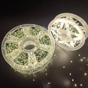 3000 <strong>Led</strong> Green Line Fairy <strong>Lights</strong> 100M Warm Firecracker <strong>Lights</strong> With Timer Twinkle Waterproof <strong>Lights</strong> String <strong>Plug</strong> <strong>in</strong> With Remote - Product Image 2