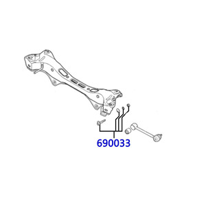 Brazo de Control Inferior para Hyundai Kia I30 Elantra 690033, Pieza de Repuesto para Sistema de Suspensión Multibrazo - Product Image 1