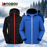 Veste d'extérieur pour homme, style safari, coupe ample, coupe-vent, col montant, rembourrée et chaude, idéale pour l'hiver et le quotidien