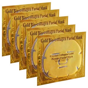 Masque facial de soin de la peau de marque privée de luxe Feuille de visage lisse au collagène <span class=keywords><strong>et</strong></span> à l'acide <span class=keywords><strong>hyaluronique</strong></span> pour les soins du nez Blanchiment de la peau - Product Image 5
