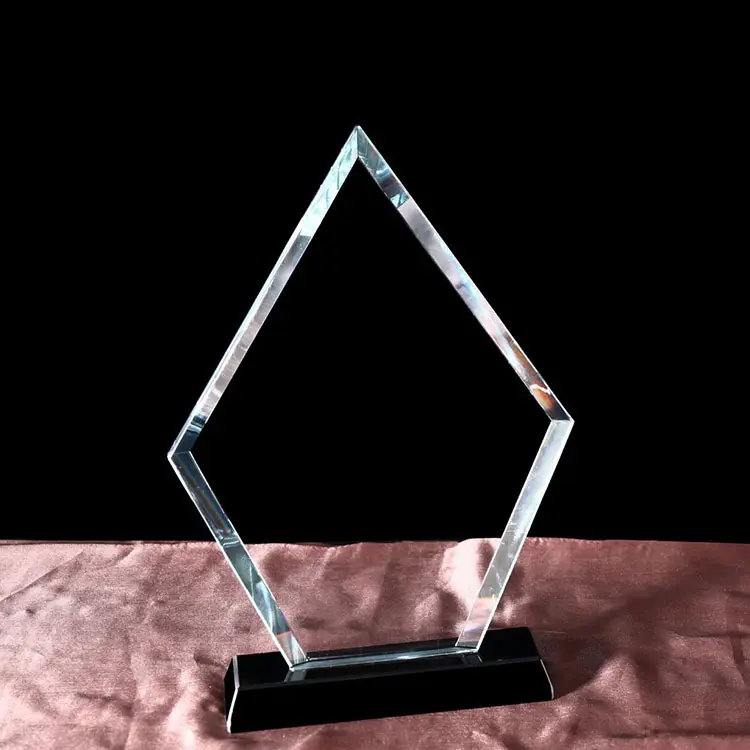 Medical Profession Rhombus Crystal Award trophy MH-NJ0046