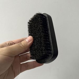 Men's <b>Beard</b> Cleaning Brush Wood Handle Natural Boar Bristle Brush for <b>Beard</b> Grooming - Product Image 1