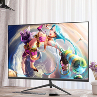 Moniteur LCD pour jeux sur ordinateur OEM, 24 ou 27 pouces, écran incurvé, moniteur de bureau 1k 2k 4k 165hz pour jeux