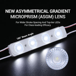 Module LED professionnel 4 lumières haute puissance 3W 24V IP67 pour éclairage publicitaire de vitrine et lettres lumineuses - Product Image 6