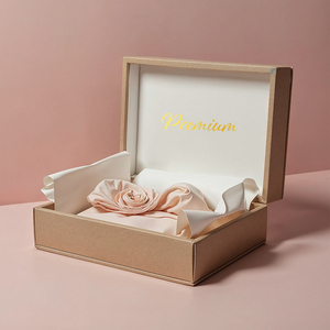 Caja magnética de regalo de embalaje personalizada de alta calidad con materiales de diseño y forma flexibles - Product Image 2