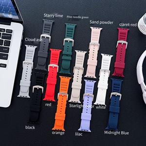 Correa Deportiva de Silicona Unisex Forwelleny para Apple Watch S8 49mm <span class=keywords><strong>40mm</strong></span> 7/6/5/4/3 Series 11 10 9 - Product Image 1