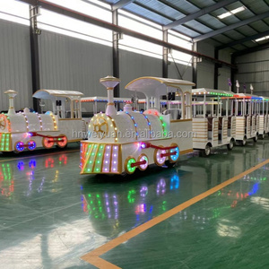Cheap Amusement Rides OEM Tourist <strong>Train</strong> Price Trackless <strong>Train</strong> Amusement <strong>Train</strong> Ride <strong>Outdoor</strong> - Product Image 5