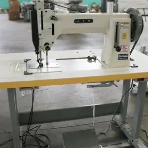 TIANPENG-TG-181 Industrial de GDB-341, máquina de coser de punto de bloqueo con una sola aguja, cilindro-cama, para bolsos de cuero y sofá, novedad