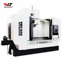 Wojie Big Fraiseuse CNC Contrôleur Fanuc Centre d'usinage CNC VMC1690