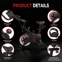 Sepeda Statis Profesional untuk Kardio, Spinning Indoor, Latihan Indoor, Peralatan Gym, Kebugaran Rumah dengan Harga Terjangkau