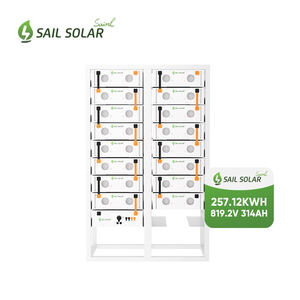 Лидер продаж: Солнечная система Sail Solar 51.2В Life4PO с литиевыми аккумуляторами 241 кВт·ч / 257 кВт·ч для использования в солнечных системах - Product Image 2