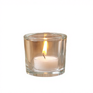 Portavelas cilíndrico para velas de té con forma de ostra (reutilizable) para decoración del hogar y celebraciones del Día de San Valentín - Product Image 4