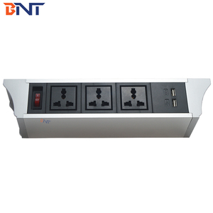 Under Desk Power Uk Plug <strong>Socket</strong> /conference Table Edge Power <strong>Socket</strong> Outlet with <strong>Rj45</strong> Usb Charging - Product Image 1