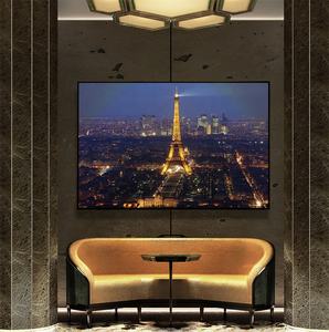 現代都市の風景キャンバス絵画パリのエッフェル塔の風景ポスター壁画像ウォールアートの美化 - Product Image 2