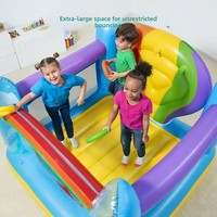 Château gonflable en PVC pour enfants - Utilisation en intérieur dans les parcs d'attractions, les supermarchés et les centres commerciaux