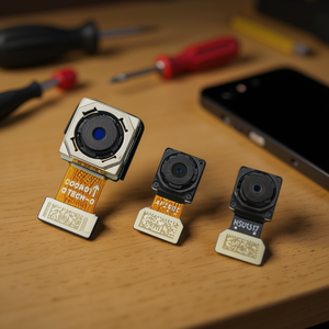 Caméra arrière pour Oppo A16, pièce de rechange complète avec câble flexible et connecteur - Product Image 2