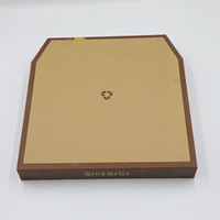 Boîte à pizza pour emballage de fast-food Boîte à pizza imprimée personnalisée de qualité alimentaire