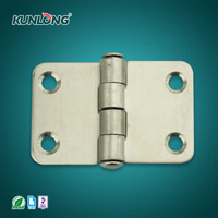 Kunlong Accessoire de quincaillerie Acier inoxydable Fer Métal Coin rond Ressort Pivot charnière de porte SK2-028