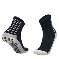 Chaussettes de football personnalisées L&J avec motif personnalisé et design antidérapant, chaussettes de sport tricotées pour hommes
