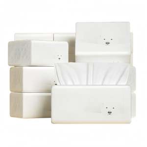 Toplu toptan 2-Ply yumuşak tek kullanımlık yüz dokuları odun hamuru malzemesi 4-Ply ve 3-Ply seçenekleri ev kullanımı için - Product Image 1