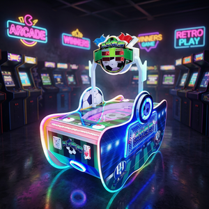 Máquina de Fútbol Arcade AB para 2 Jugadores, Máquina de Juego de Fútbol Deportivo que Funciona con Monedas, 250W - Product Image 4