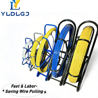 YILI 11mm 150M Tige de guidage en fibre de verre ultra-résistante avec revêtement anti-usure pour travaux lourds de conduitage