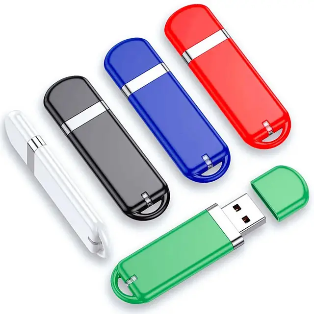 Clé USB en vrac bon marché 2.0 1GB 2GB clé USB colorée 4GB 8GB clé USB 3.0 16GB 32GB 64GB Logo personnalisé clé USB 512MB