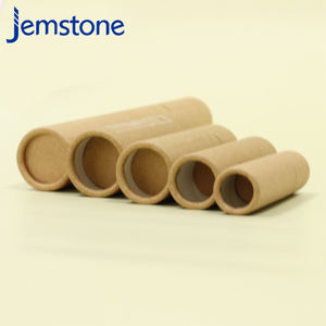 Emballage de gloss à lèvres de luxe en forme de cylindre, écologique, cadeau, cosmétiques biodégradables, emballage de boîte en papier avec logo personnalisé, tubes - Product Image 5