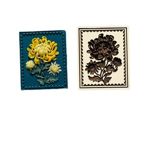 Tête de sceau laser haut de gamme en laiton massif, gravure multicouche en relief, design irrégulier en cuivre pour la décoration - Product Image 5