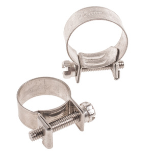 Collier de serrage en acier inoxydable 16-18mm pour la réparation et le remplacement de flexibles de petit diamètre - Product Image 5