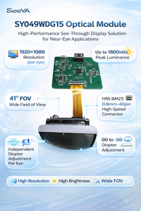 SY049WDG15 Monoküler Kuş Banyosu Optik Modülü 0.49 İnç Mikro AMOLED Ekran 1920x1080 Çözünürlük AR/VR Başlıklı Gözlükler için - Product Image 2