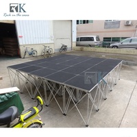 Plate-forme de scène de 32 pouces de hauteur pliante Riser Smart Stage pour la vente d'expositions