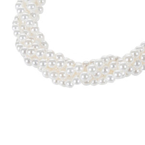 Pulsera Elegante de Perlas Naturalmente Retorcidas de 4 Filas WENCHI TWB806 - Product Image 3