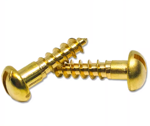 Tornillos para madera LeGood DIN96 de cabeza redonda ranurada, rosca M2, 10 mm de largo - Product Image 2