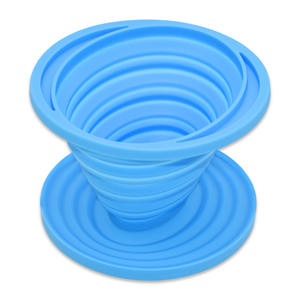 Filtro de Café Plegable Portátil para Camping, Reutilizable, de Silicona, Venta al Por Mayor - Product Image 5