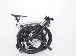 Bicicleta Plegable MINTparts-aero 2026 de 16 Pulgadas y 7 Velocidades con Cuadro de Aleación de Aluminio, Horquilla de Fibra de Carbono y Neumáticos Anchos - Product Image 2