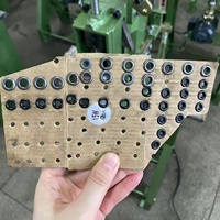 Machine à œillets pour chaussures simple et double face automatique d'approvisionnement d'usine pour la cimentation de chaussures de sport en cuir