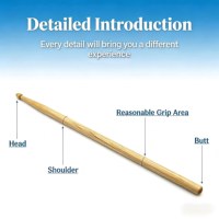 MY MUSIC OEM Wholesale Portable 5A 7A Practice Drum Stand Jazz DrumStick