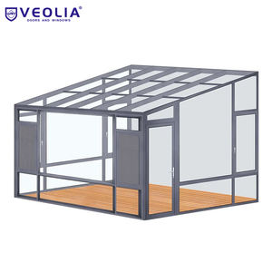 غرفة شمسية مخصصة من الألومنيوم والزجاج العازل للفيلات والشرفات والساحات من فيوليا - Product Image 6