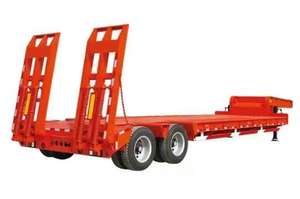 Semirremolque de Carga de Plataforma Baja Fengniao 1001-2000kg con Dimensiones de 13500x3000x1550mm, Fabricado en Shandong - Product Image 3