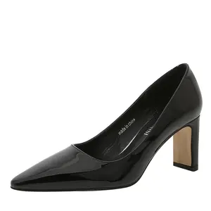 UP-1472J Women's Heeled Sandals Femmes 7.5cm High Heel Party Shoes for Ladies Women Pumps Dress Shoes Heels