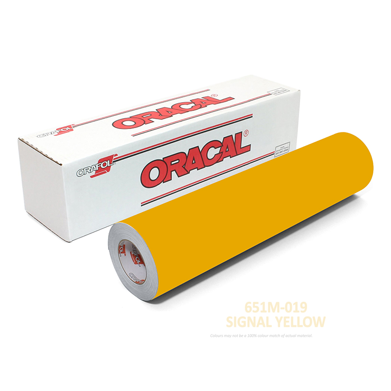 Высокое качество, Лидер продаж, оригинальная промежуточная виниловая пленка 651 матового сигнала желтого цвета (019)