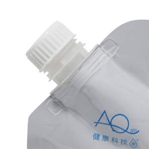 Bán buôn Chất lượng cao 1 gallon đứng lên túi có thể gập lại màu hồng trắng nhôm lá nước giải khát Túi chất lỏng với vòi - Product Image 3