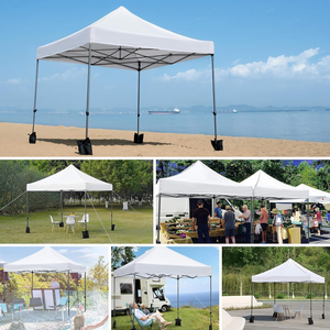 Remplacement de gazebo de 10x10Ft couvercle supérieur de tente de gazebo Pop Up étanche pour les événements de salon commercial en plein air - Product Image 6